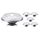 Fordelspakning 6x Philips MASTER LED Spot G53 AR111 10.8W 600lm 9D - 927 ekstra varm hvit | beste fargegjengivelse - dimbar - erstatter 50W