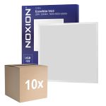 Fordelspakning 10x Noxion LED Panel Ecowhite V4.0 28W 3360lm - 830-840-865 CCT | 60x60cm - Philips driver
