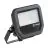 Ledvance LED Flomlys Aluminium Svart 8W 1100lm 100D - 830 Varm Hvit | IP66 - Symmetrisk