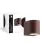 D'Lite Veggbelysning Vossem Rusten| IP54 - Egnet for 1x GU10 