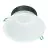Philips LED downlight Coreline DN142B Aluminium Hvit 11W 1200lm 60D - 830 varm hvit | Utskjæring 155mm - IP54 - Hvit Reflektor