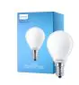 Philips Corepro LED Lustre E14 Ball matt 2.2W 250lm - 827 ekstra varm hvit | erstatter 25W