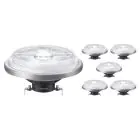Fordelspakning 6x Philips MASTER LED Spot G53 AR111 14.8W 875lm 45D - 927 ekstra varm hvit | beste fargegjengivelse - dimbar - erstatter 75W