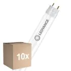 Fordelspakning 10x Ledvance LED Lysrør T8 EM Superior (EM/Mains) Standard Output 5.1W 900lm - 840 Kald Hvit | 44cm - Erstatter 15W